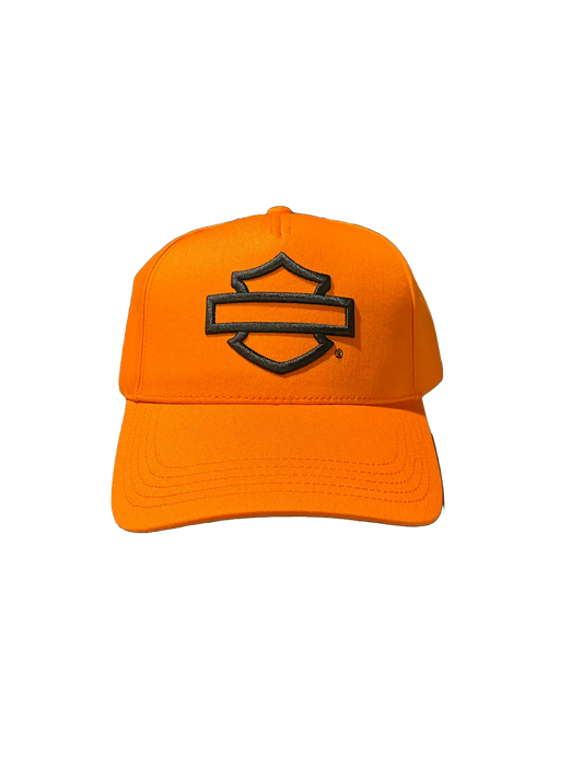 Open Bar & Shield 5-Panel Curved Bill Hat