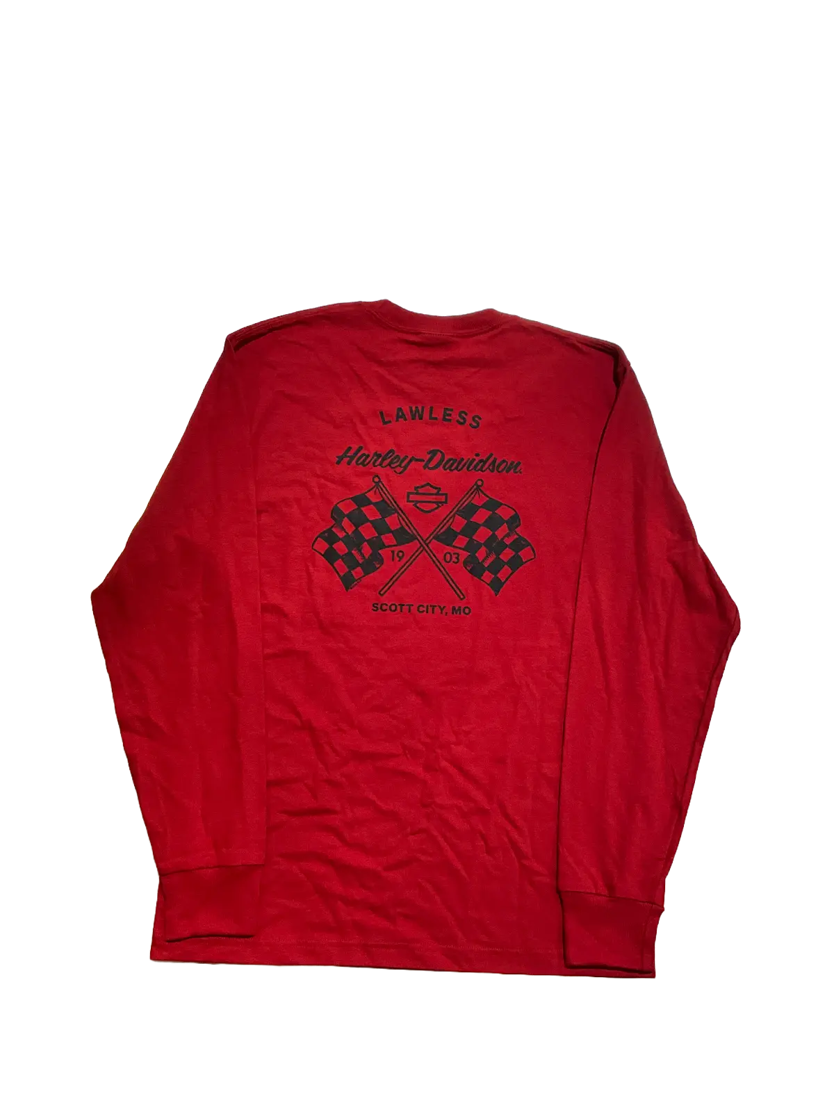 "High Performance" H-D Men's Long Sleeve Tee