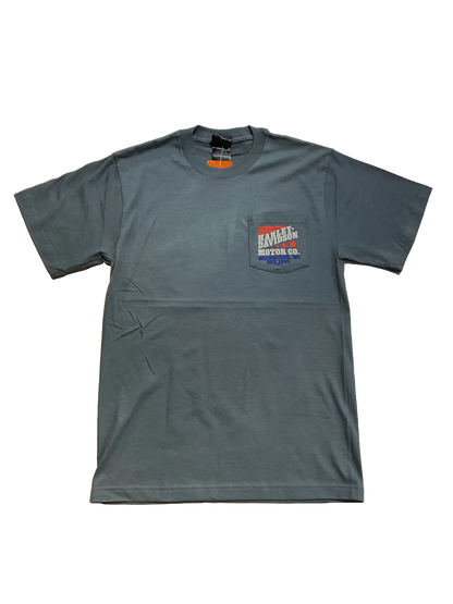 "Stars and Stripes" Men's Short Sleeve Pocket Tee