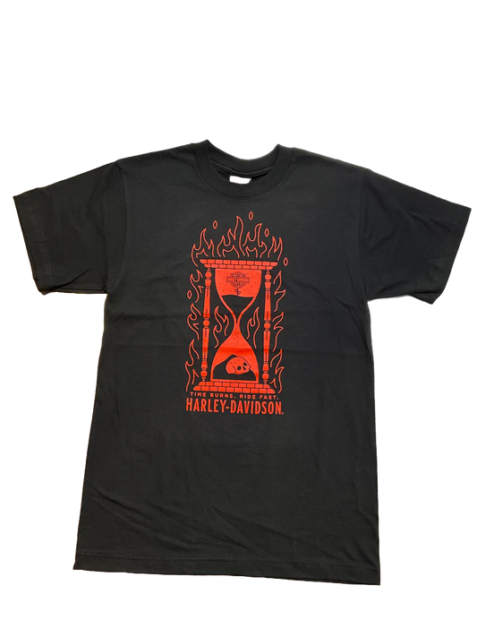 "Time Burns" Men's Short Sleeve Tee
