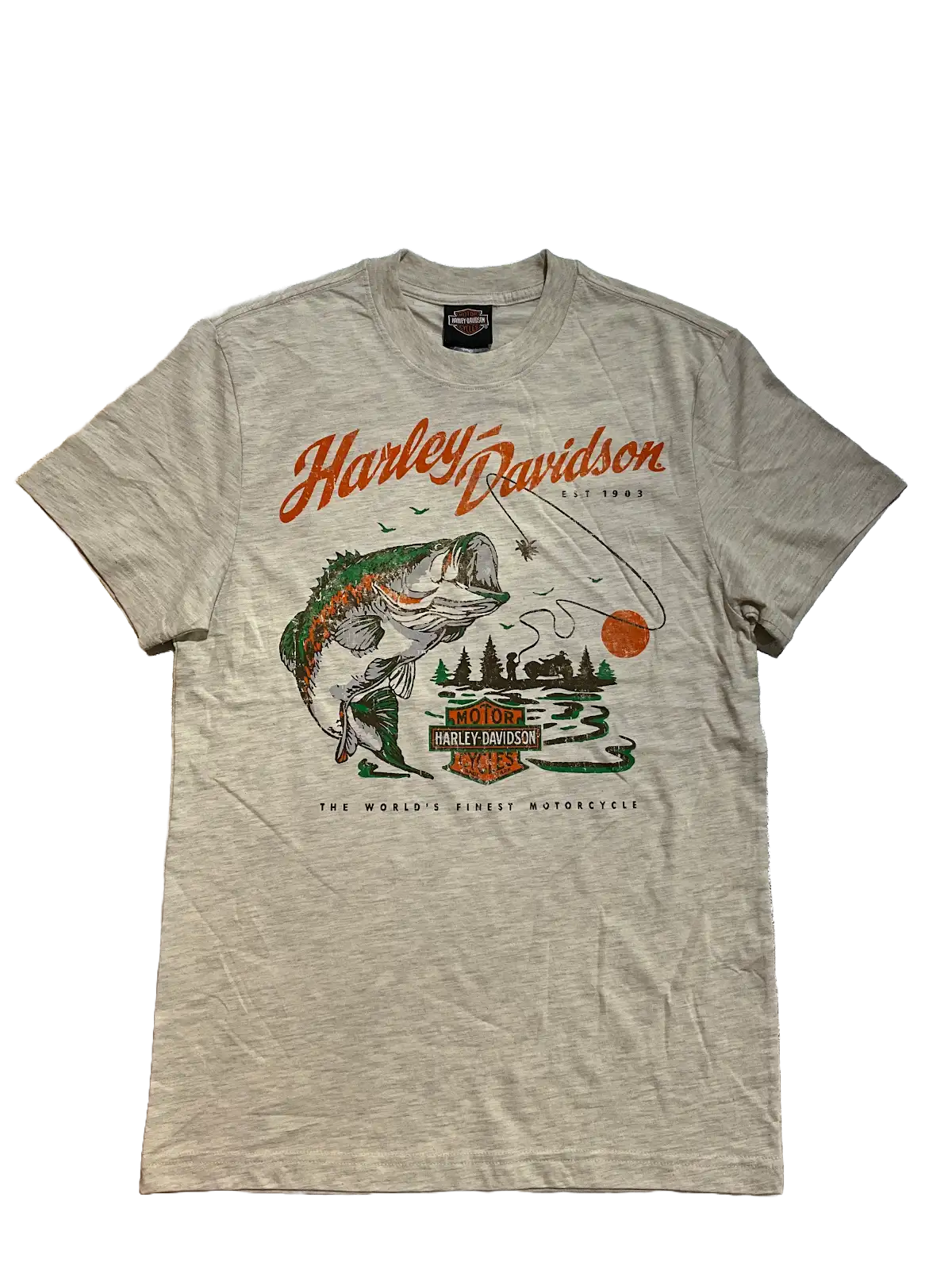 "The Big One" Natural Heather Men's Short Sleeve Tee