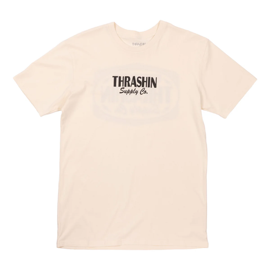 Label Tee - Ecru