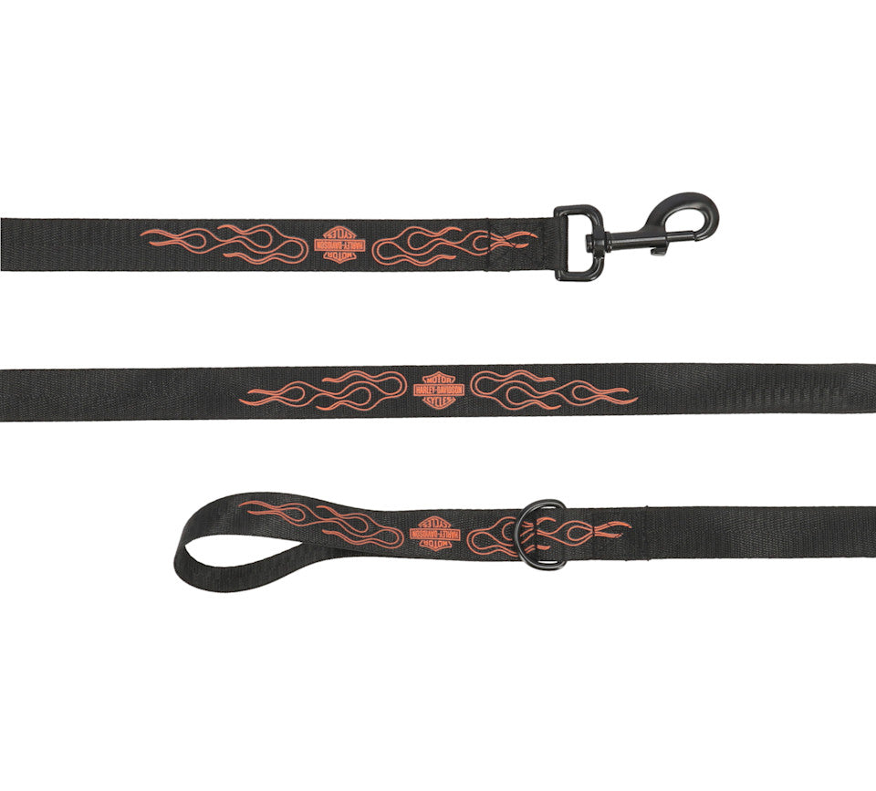 Harley-Davidson Flame Dog Leash