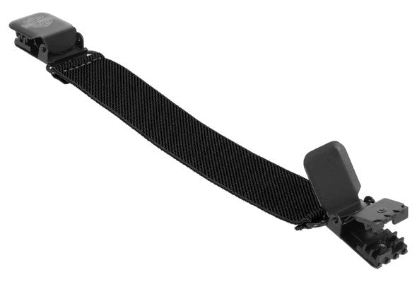 H-D Etched Bar & Shield Elastic Boot Clips