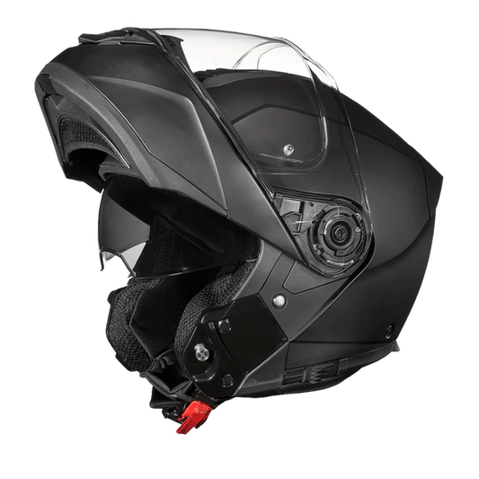 Daytona Modular Helmet - D.O.T. & ECE Daytona Glide- Dull Black