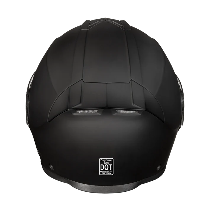 Daytona Modular Helmet - D.O.T. & ECE Daytona Glide- Dull Black