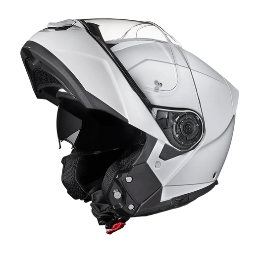 Daytona Modular Helmet - D.O.T. & ECE Daytona Glide- Hi-Gloss White