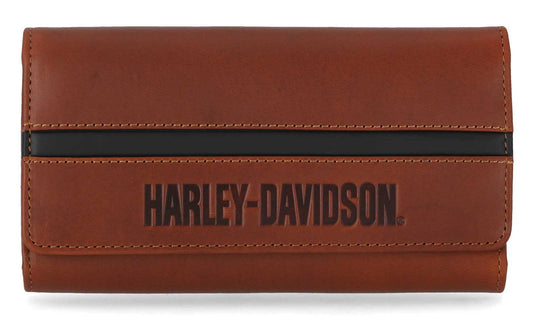 H-D Center Block Trucker Wallet