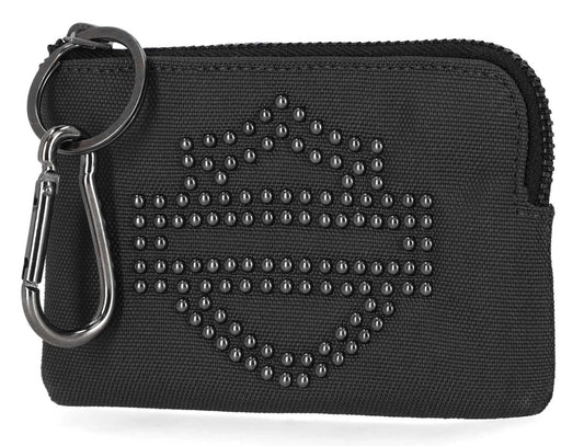 Studded Key Case Black