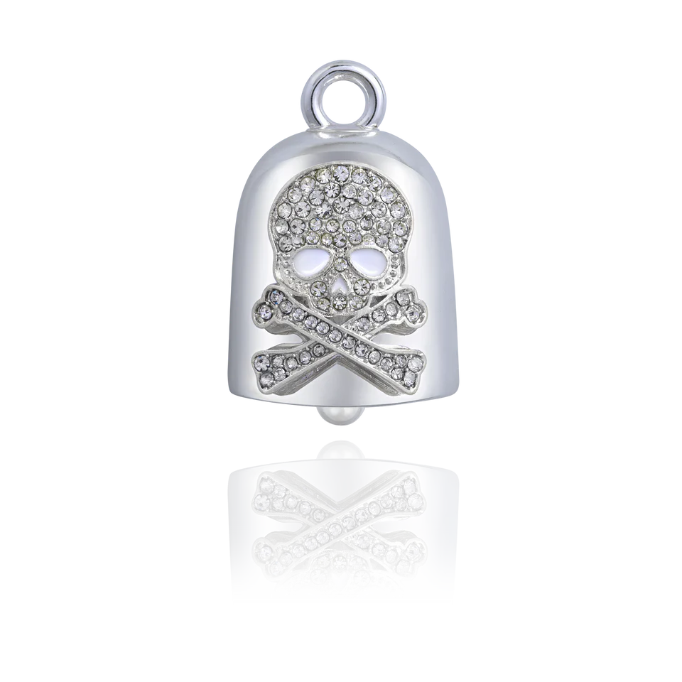 Bling Skull & Crossbones Road Bell