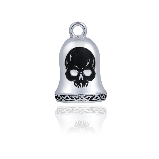 Obsidian Skull Bell