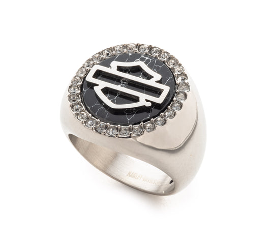 B&S Logo Signet Ring