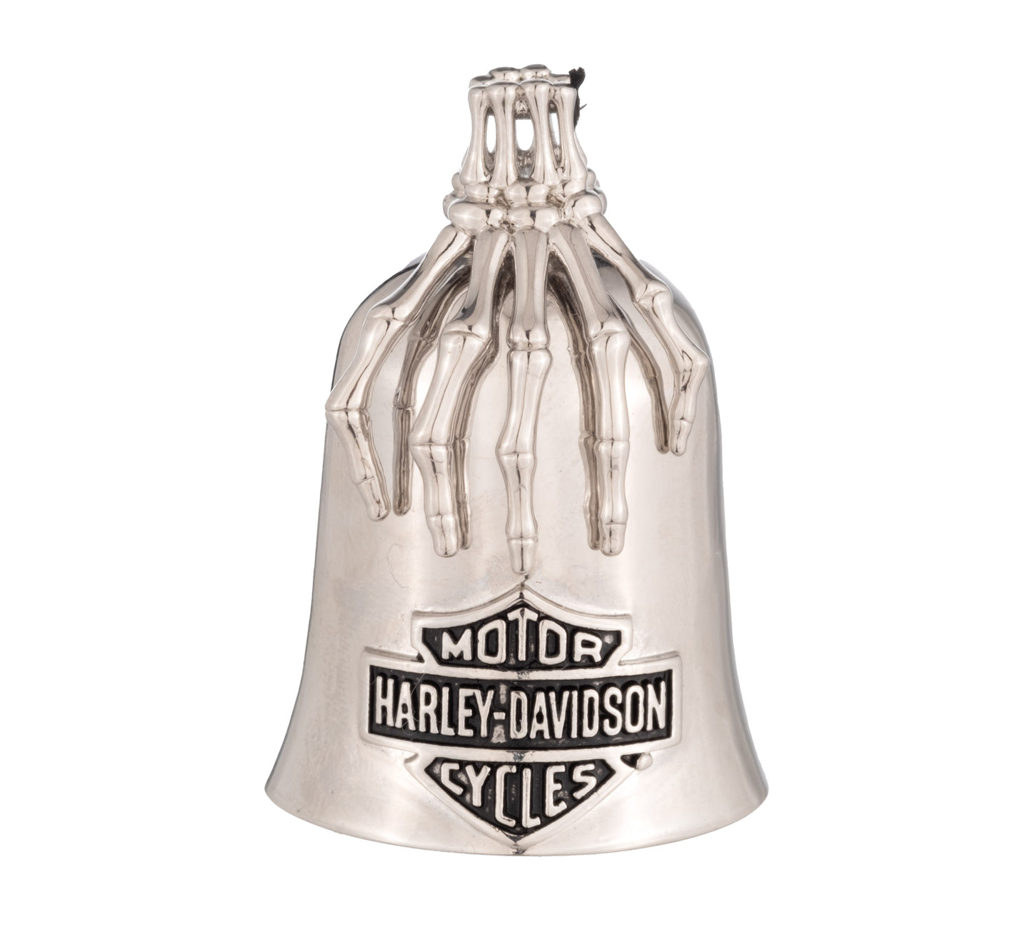 Bar & Shield Skull Hand Bell
