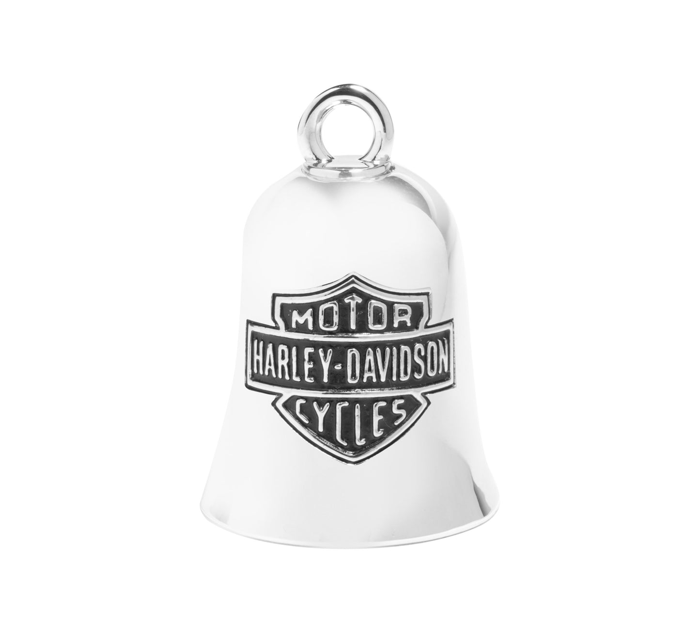 Bar & Shield Logo Script Bell