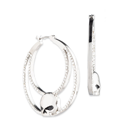 Willie G Double Hoop Earrings