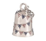 USA Flag Banner Bell