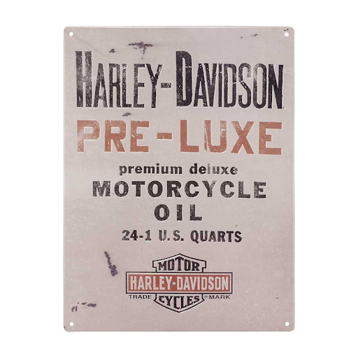 H-D Pre-Luxe Tin Sign