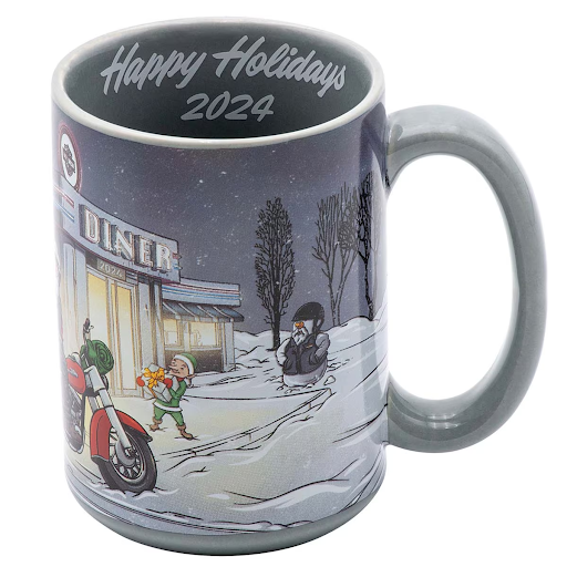 2024 Biker Santa Mug