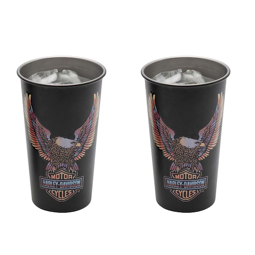 Color Change Eagle Metal Cups