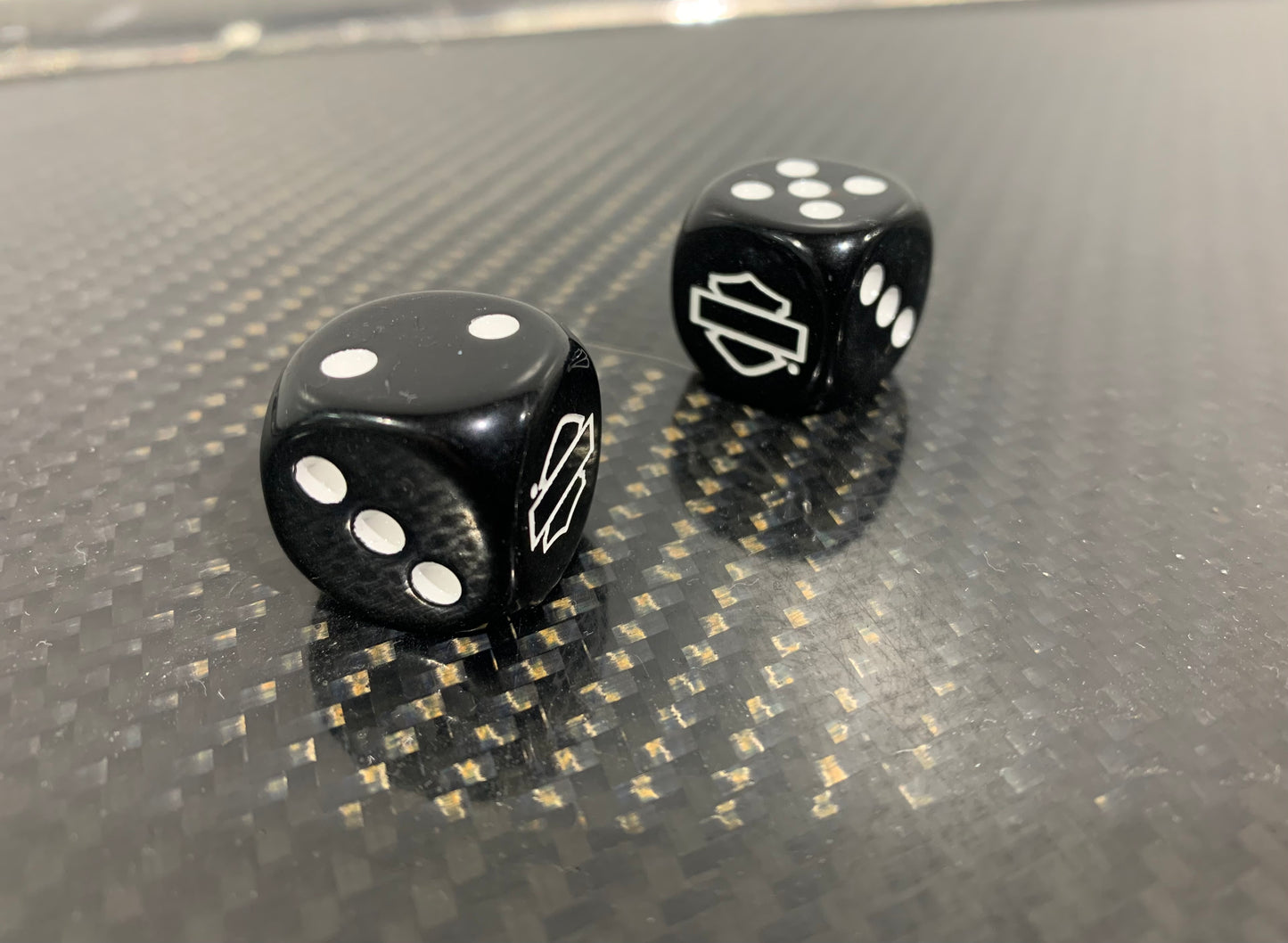 Pair of Black Dice