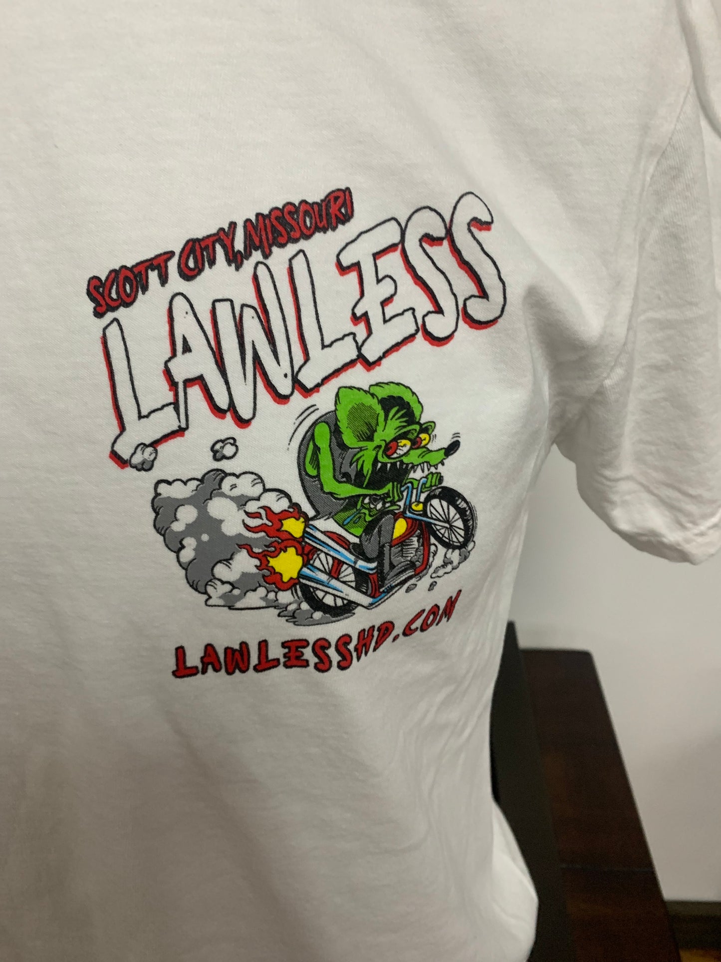 Lawless Ratfink Bridge Mens Short Sleeve Tee