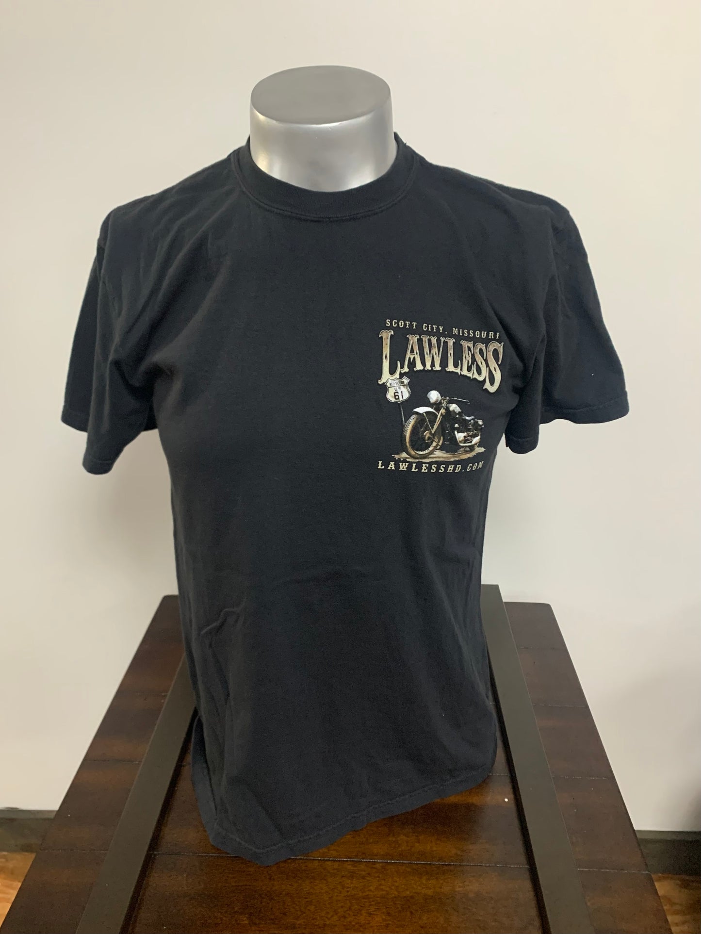 Lawless Saloon Mens Short Sleeve Tee